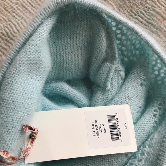 LoveShackFancy Karlie Pullover blue medium
